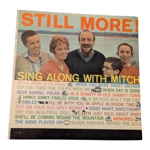 1959 Still More Sing Along With Mitch Columbia CL1283 Vinyl LP Record Album USA